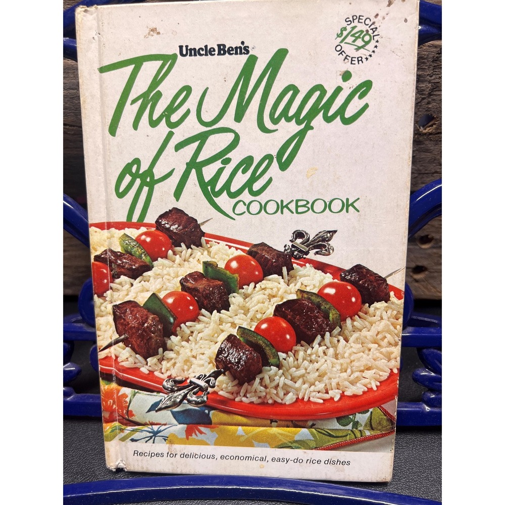 The Magic of Rice, Uncle Bens vintage Cookbook 1969‎